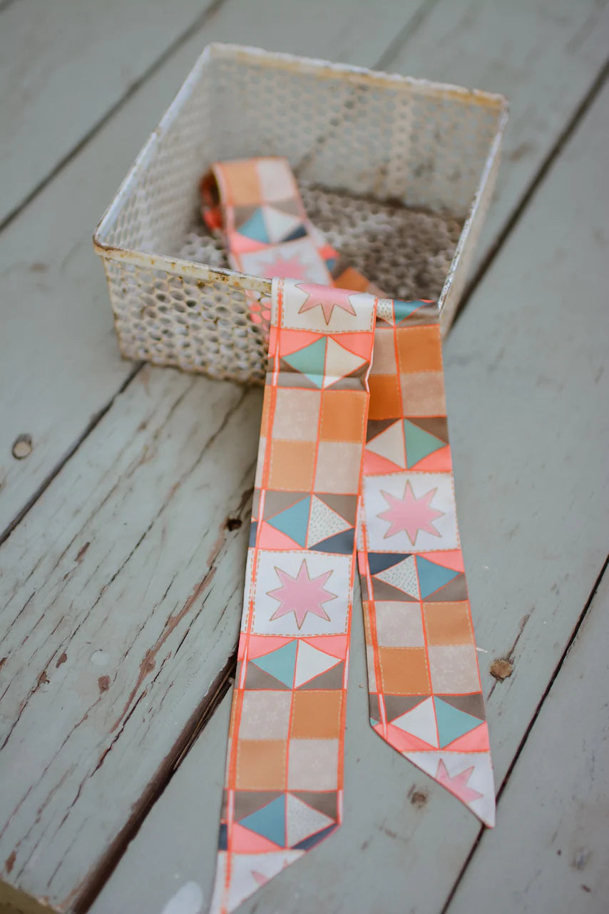 Twilly Scarf - Vintage Patchwork