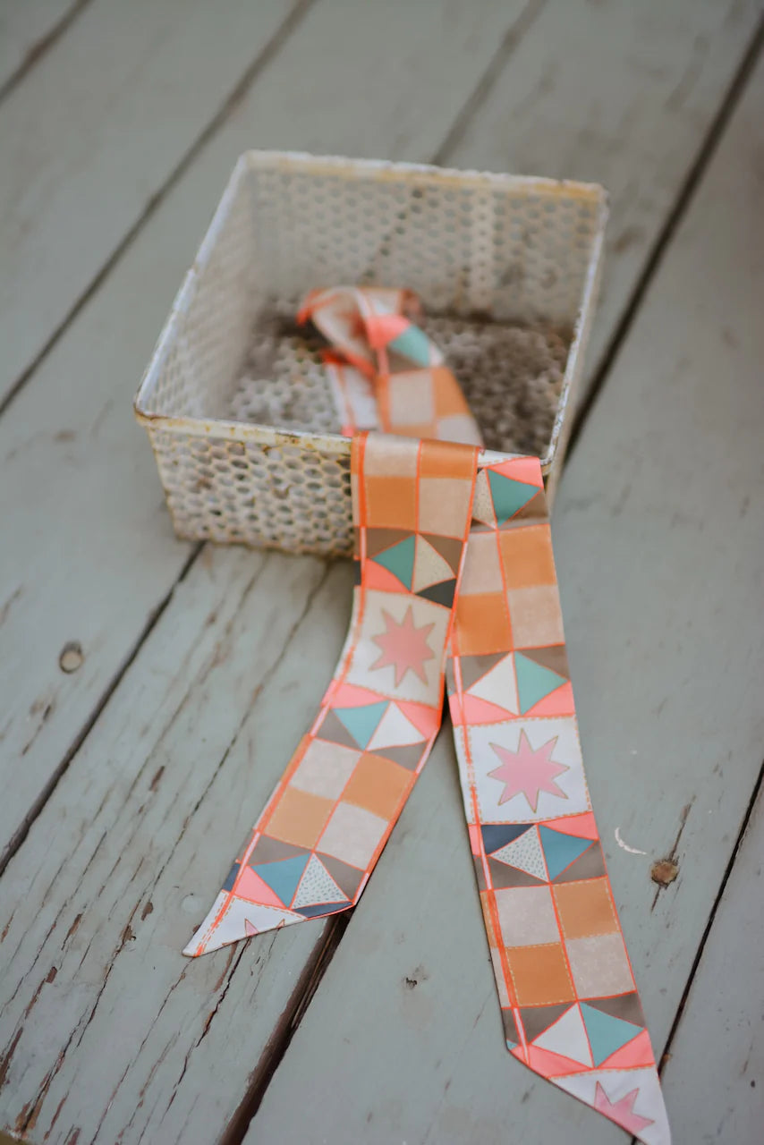Twilly Scarf - Vintage Patchwork
