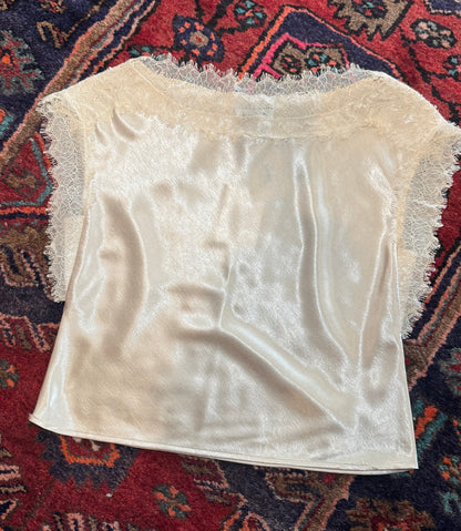 Chrisa Lace Trim Blouse
