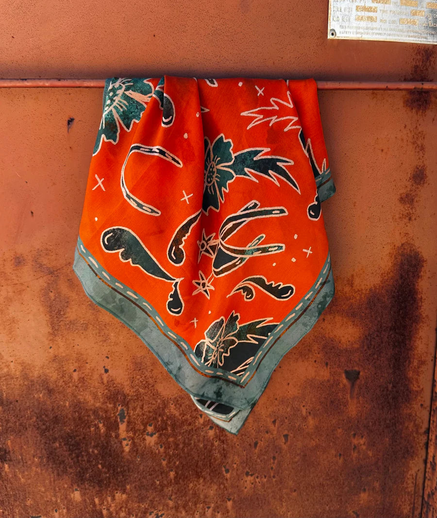 Western Scarf Bandana - Spurs N' Horseshoes