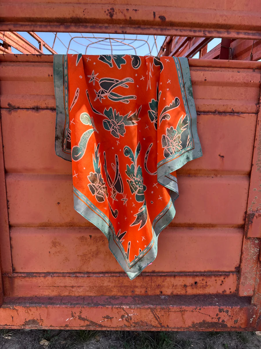 Western Scarf Bandana - Spurs N' Horseshoes