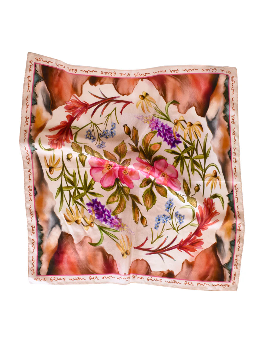 Western Scarf Bandana - Oregon Wildflowers
