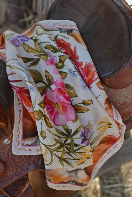Western Scarf Bandana - Oregon Wildflowers