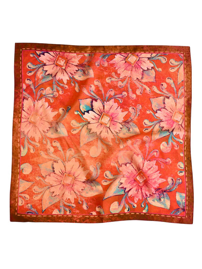 Western Scarf Bandana - Rust Rodeo