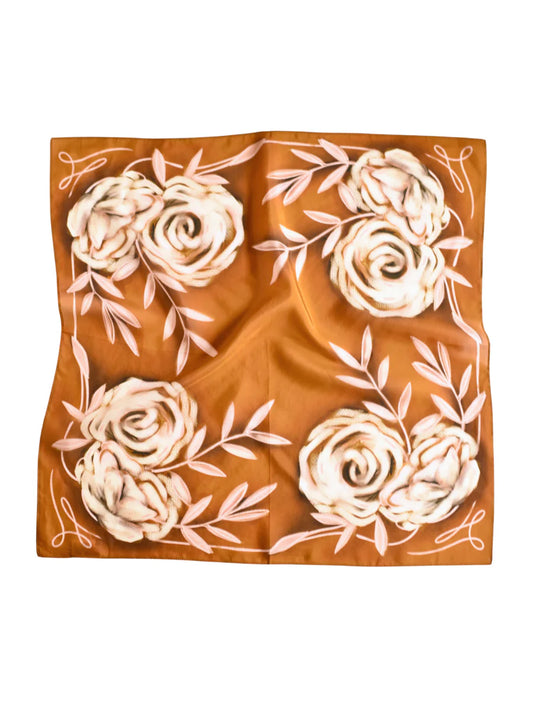 Western Scarf Bandana - Rustic Wild Roses