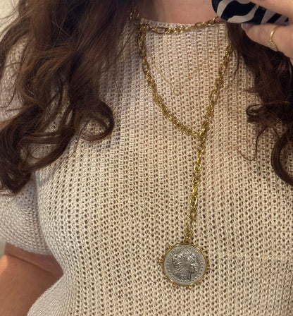 Wrap Coin Necklace