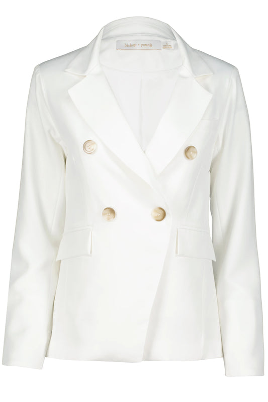 Muse Blazer in White