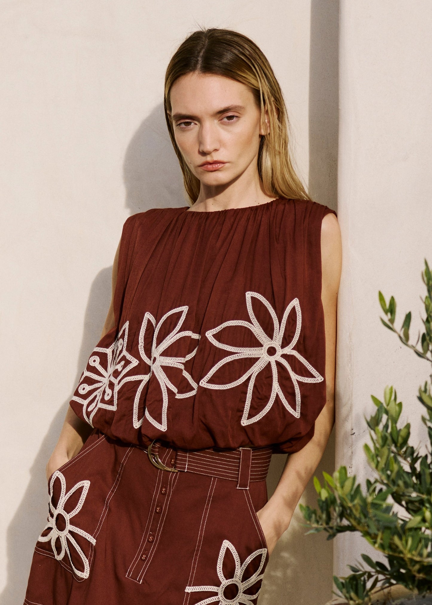 Tilly Embroidered Top