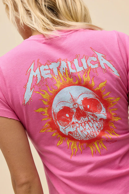 Metallica Flaming Sun Tee