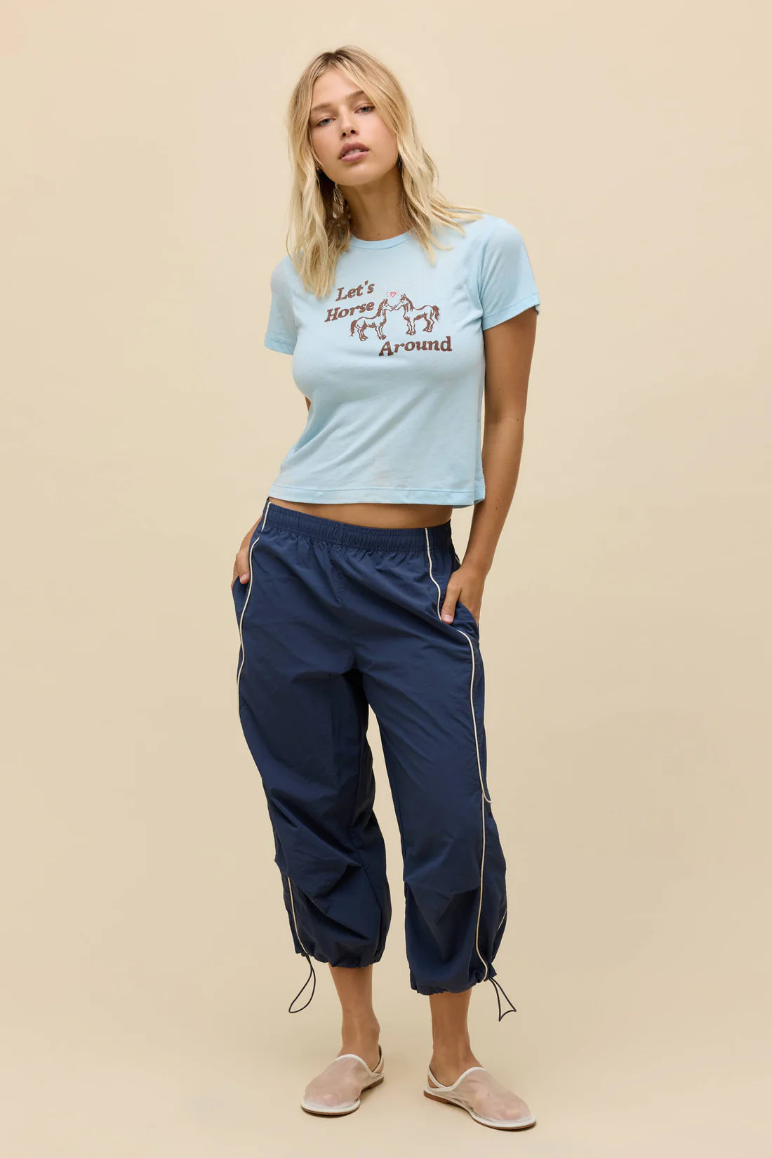 Daydreamer Let's Horse Around Burnout Tee