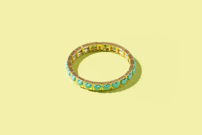 Enamel Stretch Bracelet