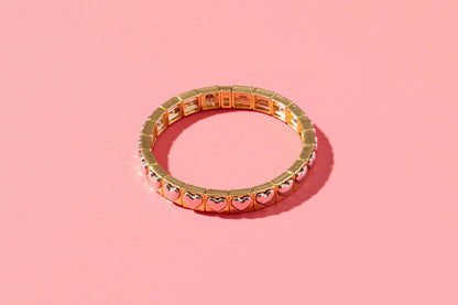Enamel Stretch Bracelet