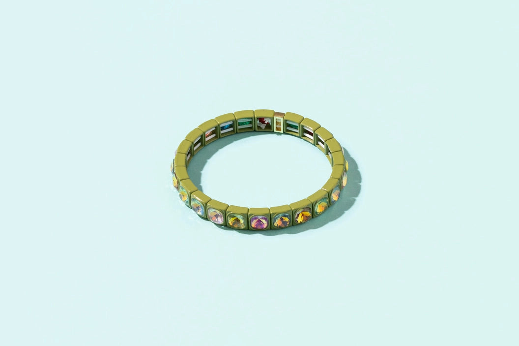Enamel Stretch Bracelet