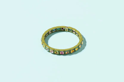 Enamel Stretch Bracelet