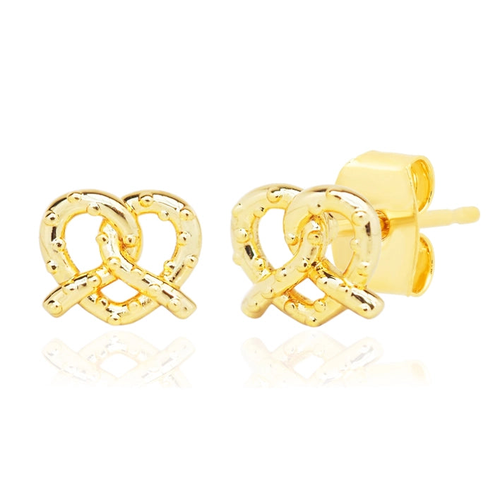 Pretzel Earrings