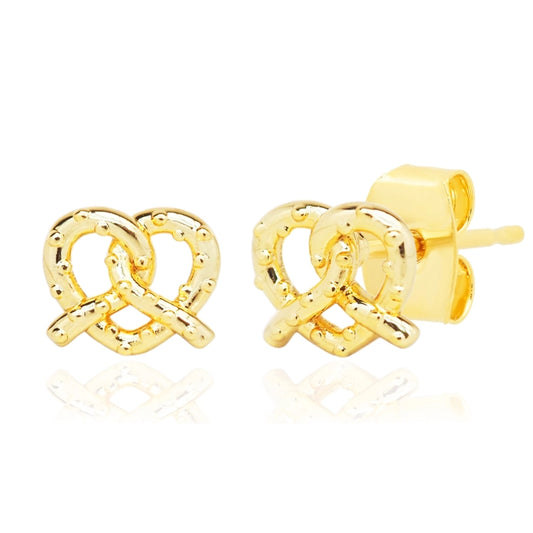 Pretzel Earrings