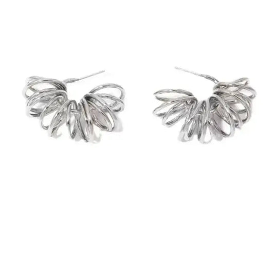 Shantel Spiral Hoops