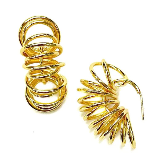 Shantel Spiral Hoops