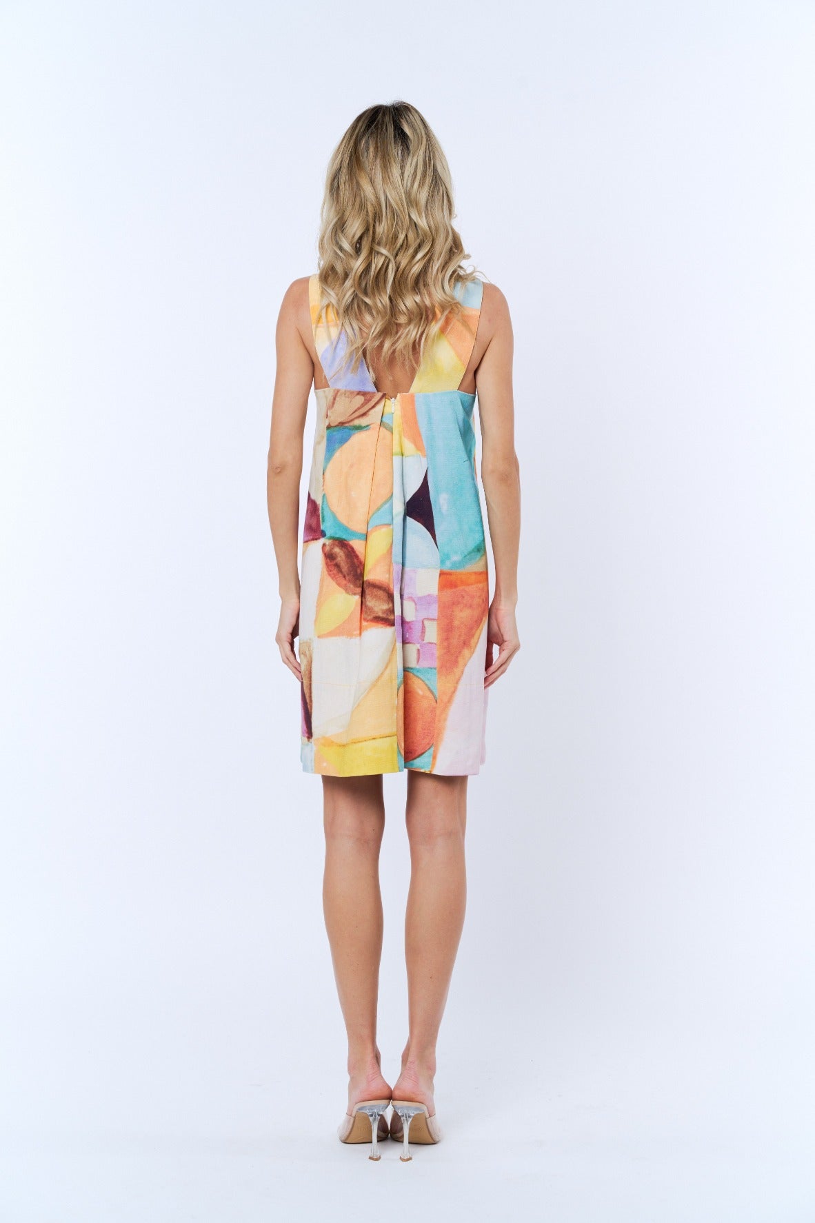 Arya V-Strap Mini Dress