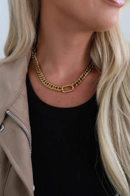 Kayla Necklace in Gold + Silver
