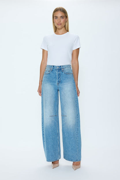 Sydney High Rise Bowed Jeans