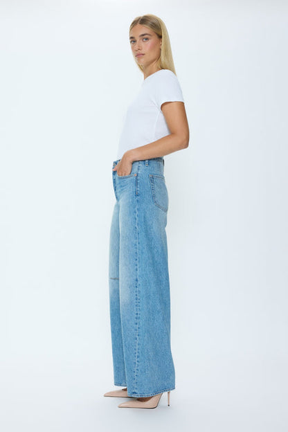 Sydney High Rise Bowed Jeans