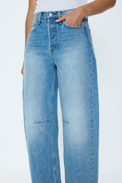 Sydney High Rise Bowed Jeans