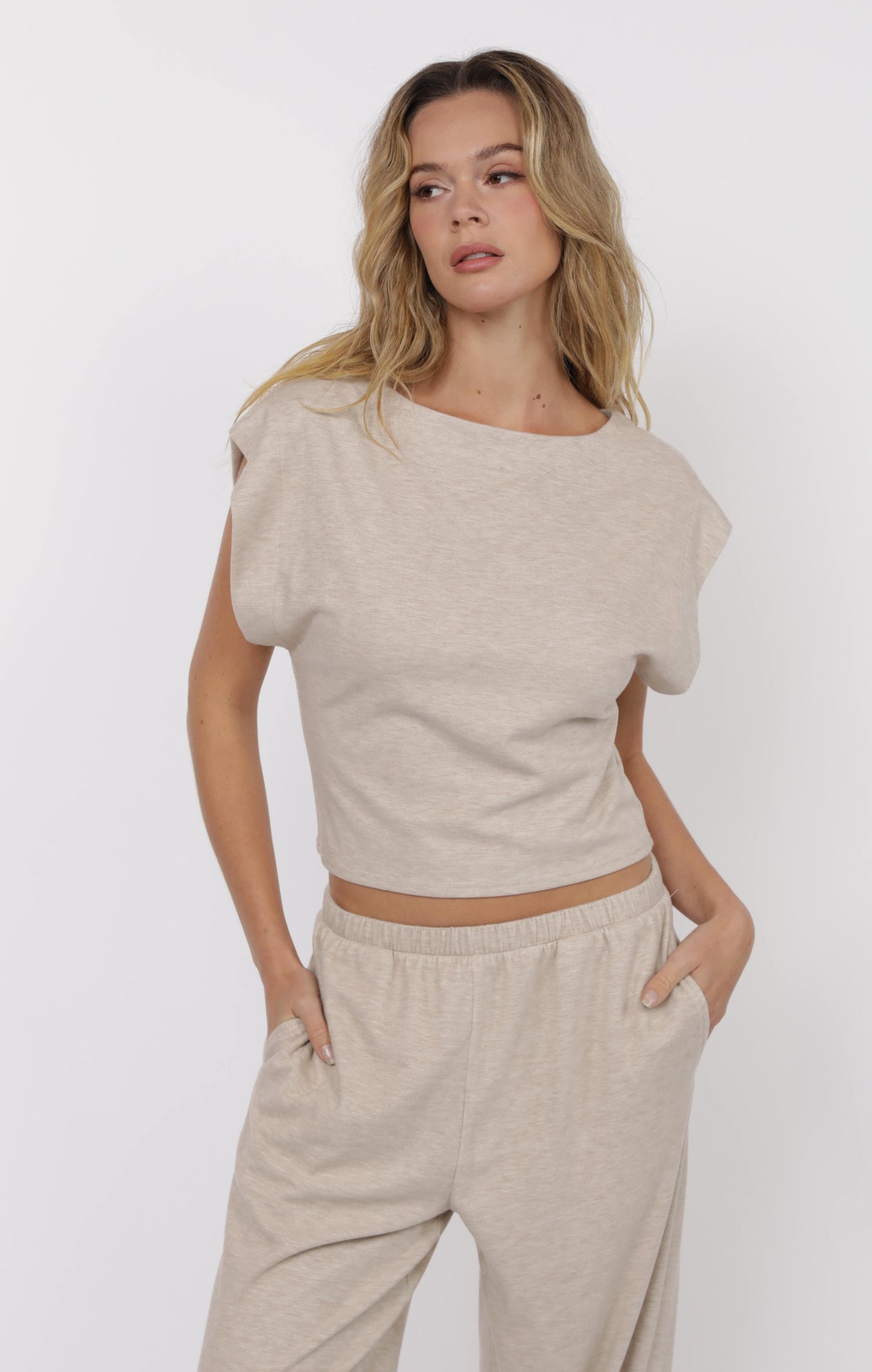 Cindy Sleeveless Knit Top