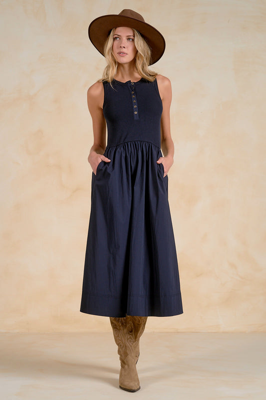 Sydney Navy Dress