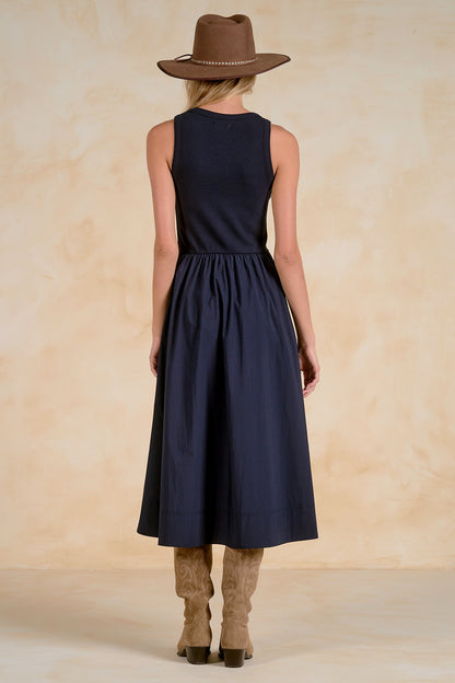 Sydney Navy Dress