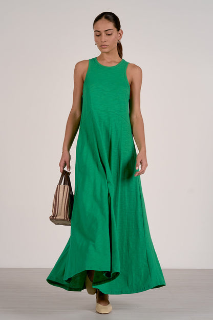 Maggie Dress in Kelly Green