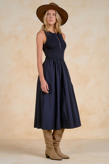 Sydney Navy Dress