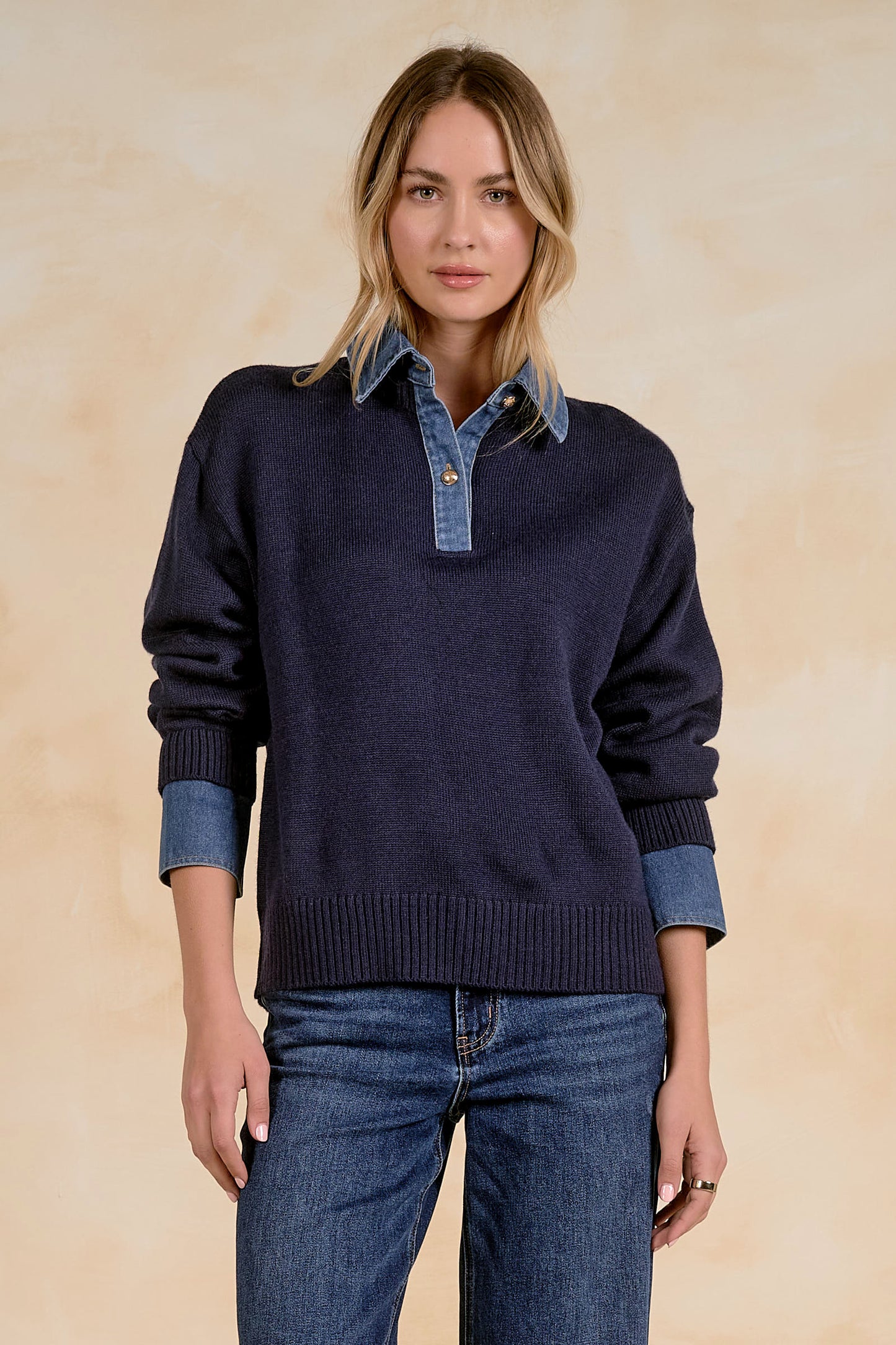Vivian Collared Sweater