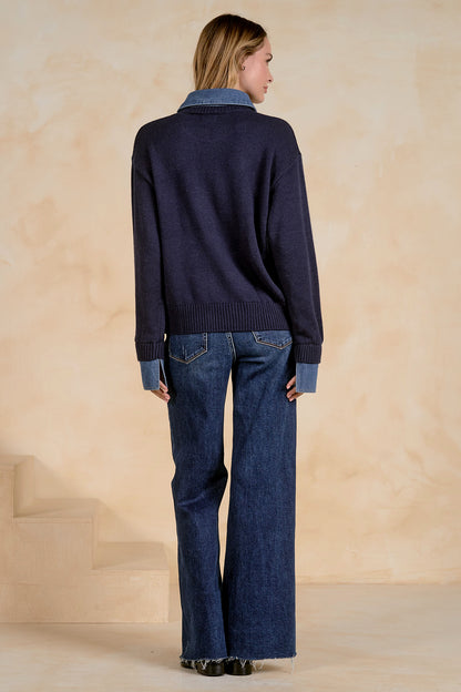 Vivian Collared Sweater