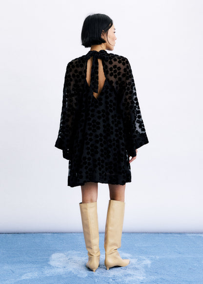 Brent Dress in Noir